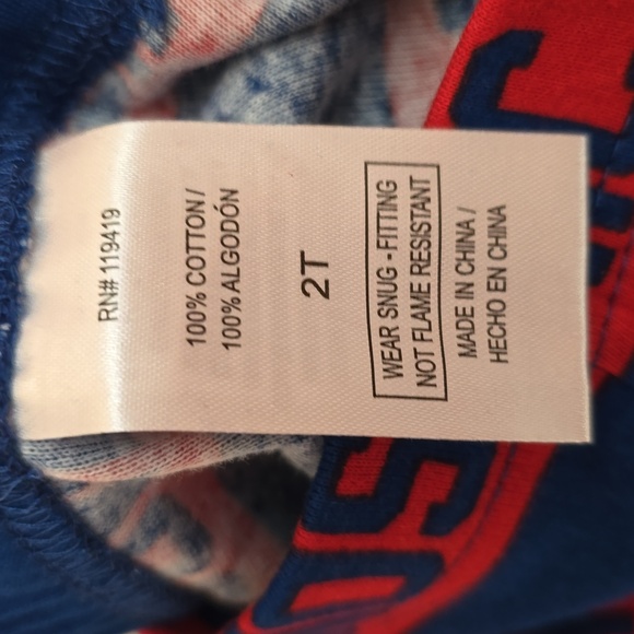 SONIC THE HEDGEHOG TODDLER BOYS 4 PIECE PAJAMAS SET SIZE 2T - Picture 8 of 12